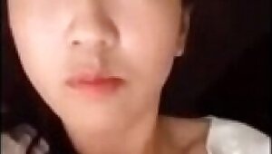 Innocent korean teen squirting on webcam